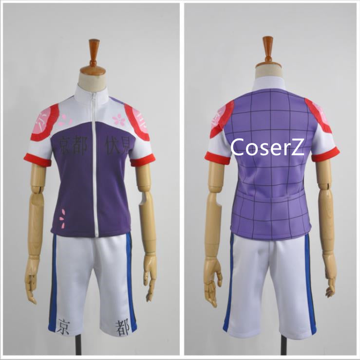yowamushi pedal jersey Yowamushi Pedal Midousuji Akira Cosplay Costume – CoserZ