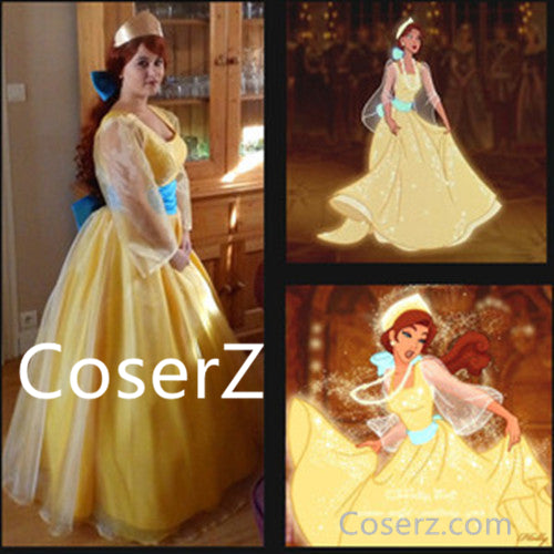 Anastasia Dress, Anastasia Cosplay Costume – CoserZ Anastasia Dress, Anastasia Cosplay Costume – CoserZ