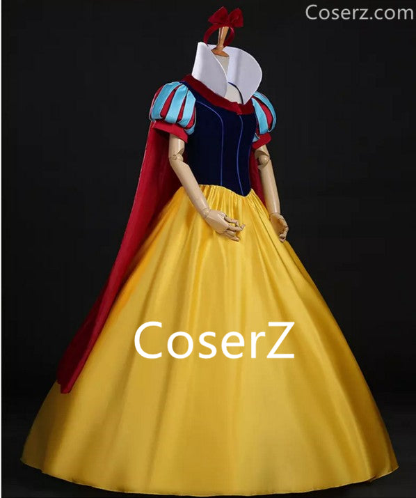 Custom-made Snow White Dress, Snow White Costume Halloween Costume – Coserz
