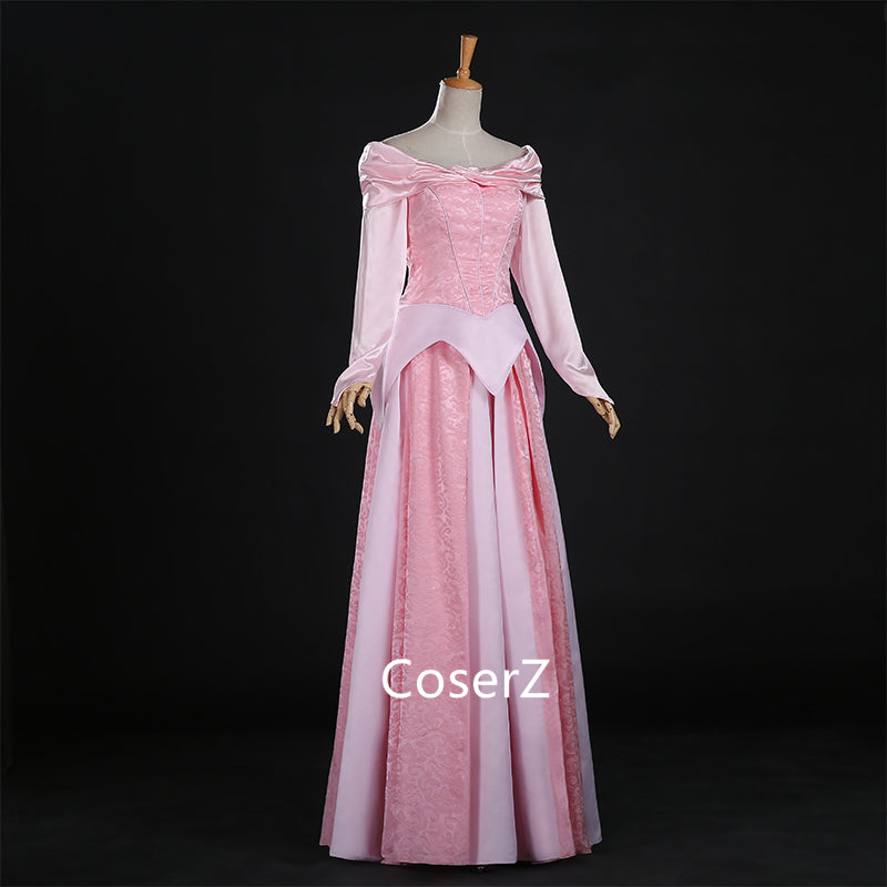 aurora princess dress Sleeping Beauty Princess Aurora Pink Dress, Aurora Dresses for Girls/W – CoserZ
