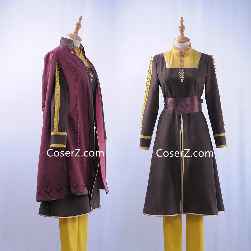 Frozen 2 anna costume for shop adults