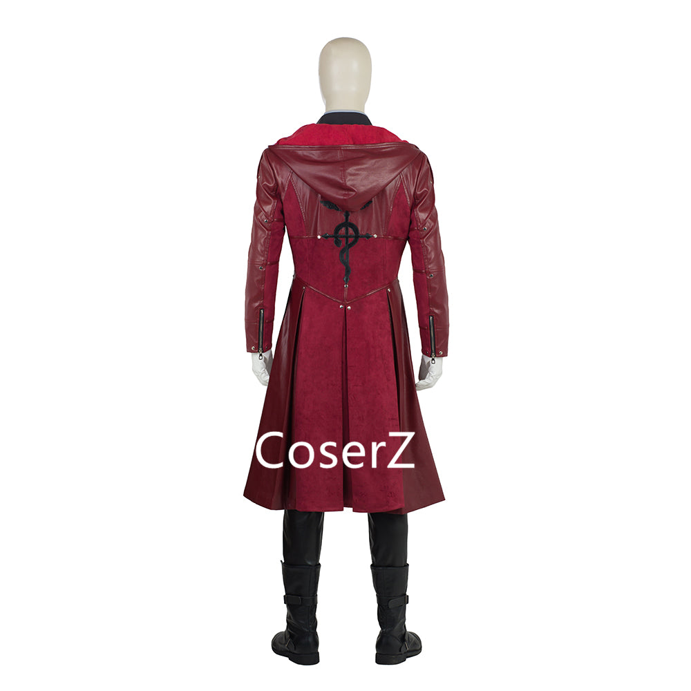 Custom Fullmetal Alchemist Cosplay Costume, Edward Elric Costume