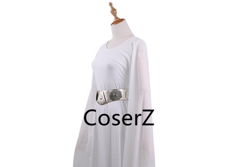 Princess Leia Dress White Leia Costume Adult Star Wars the Last Jedi C CoserZ Princess Leia Dress White Leia Costume Adult Star Wars the Last Jedi C CoserZ
