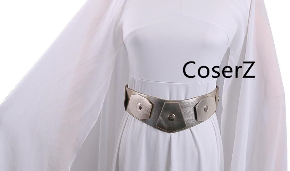 Princess Leia Dress White Leia Costume Adult Star Wars the Last Jedi C –  CoserZ