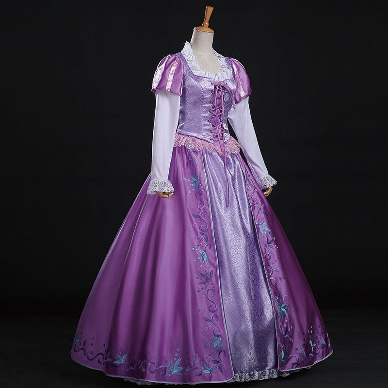 Tangled Rapunzel Dress, Princess Rapunzel Cosplay Costume for Adult Wo CoserZ Tangled Rapunzel Dress, Princess Rapunzel Cosplay Costume for Adult Wo CoserZ