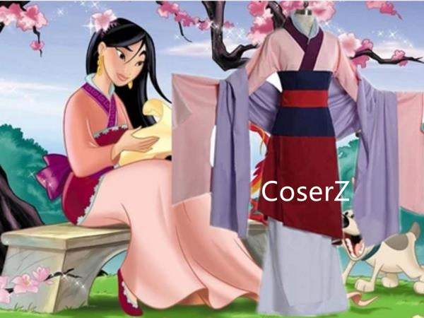 Hua Mulan Dress Costume, Mulan Costumes for Adults/Girls CoserZ Hua Mulan Dress Costume, Mulan Costumes for Adults/Girls CoserZ