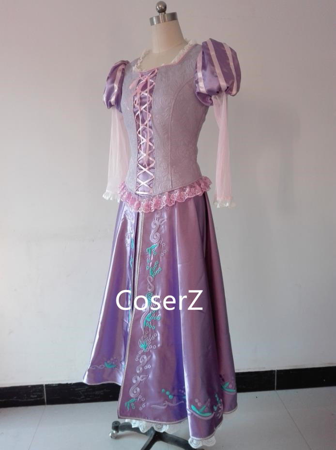 Tangled Princess Rapunzel Costume, Rapunzel Dress Cosplay Costume Cust – CoserZ Tangled Princess Rapunzel Costume, Rapunzel Dress Cosplay Costume Cust – CoserZ