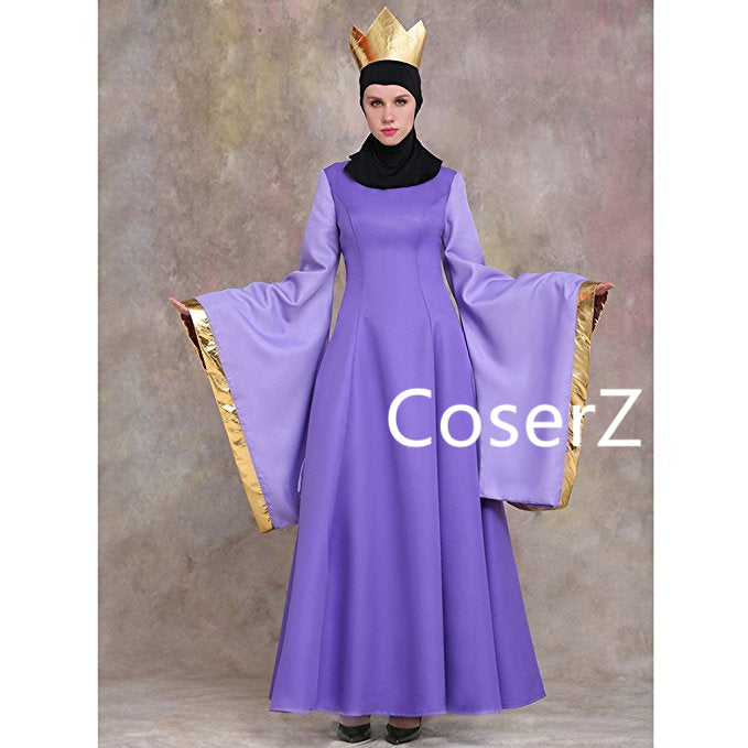 Custom Snow White Evil Queen Costume, Evil Queen Dress Cosplay Costume –  CoserZ