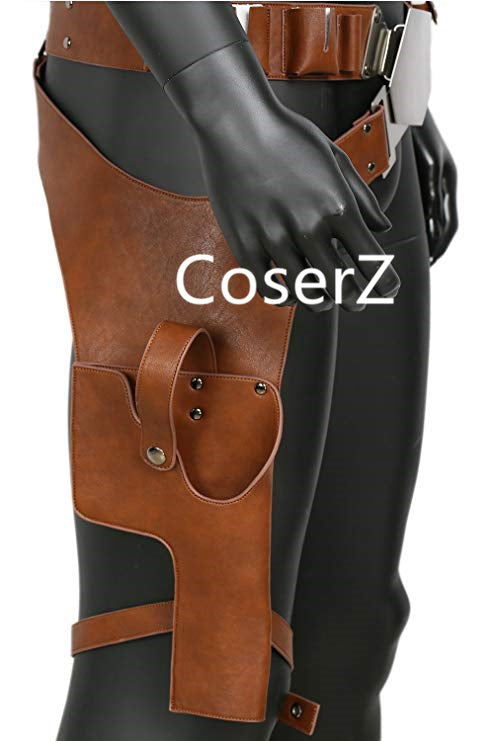 Star Wars Han Solo Belt with Buckle Holster Prop for Cosplay Costume Accessory