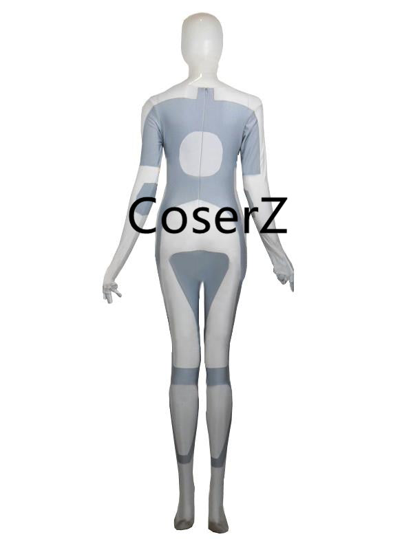 Superhero Tron Siren Costume Halloween Cosplay Party Zentai Suit