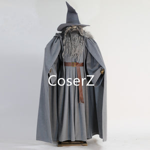 Custom The Lord of the Ring Gandalf Cosplay Costume Gandalf Costume Halloween