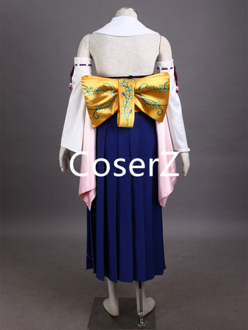 コスプレ衣装 yuna ファイナルファンタジーX ユウナ コスプレ衣装 - Costowns