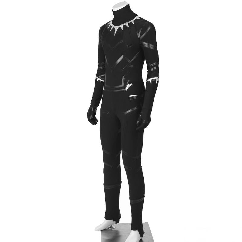 Captain America Civil War Black Panther Costume T'Challa Cosplay Costu CoserZ Captain America Civil War Black Panther Costume T'Challa Cosplay Costu CoserZ