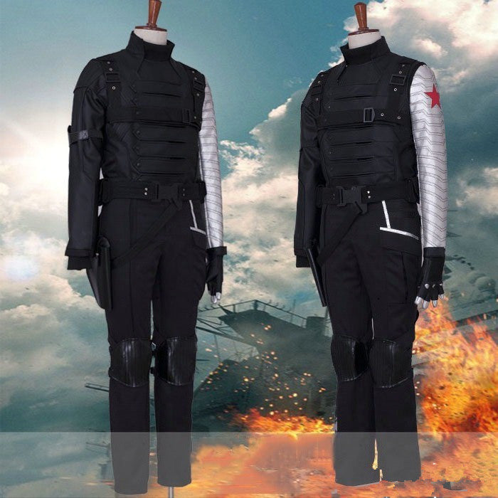 Winter Soldier Bucky Barnes Cosplay CoserZ Winter Soldier Bucky Barnes Cosplay CoserZ
