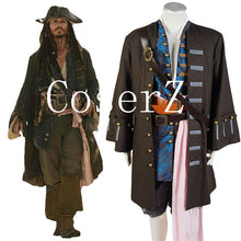 Pirates Of The Caribbean Cosplay Costume Jack Sparrow Costume