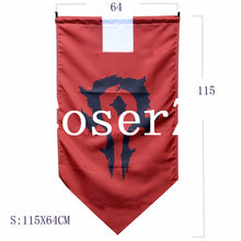 World of Warcraft Horde and alliance Flags WOW Hearthstone Flags