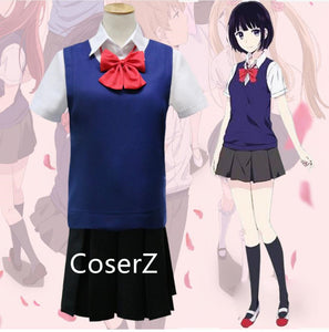 Anime Scum's Wish Cosplay Costumes Hanabi Yasuraoka High School Uniform cosplay costume