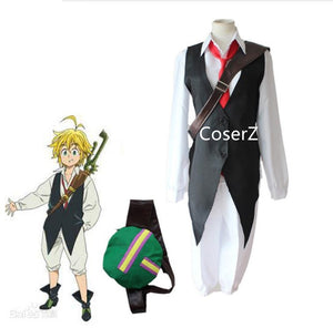 The Seven Deadly Sins Revival of the Commandments Meliodas Cosplay Costume