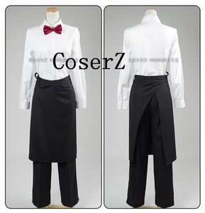 Death Billiards Death Parade Dequim Bartender Uniform Cosplay Costume