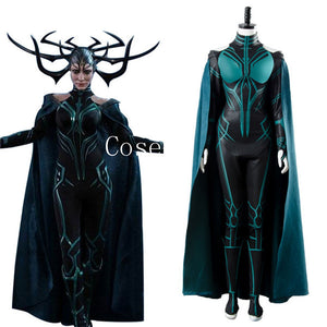 Thor 3 Ragnarok Goddess Of Death Hela Cosplay Costume