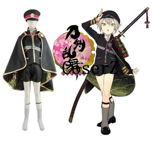 Touken Ranbu Cosplay Nakigitsune Satin \Cosplay Costume