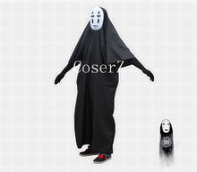 Hayao Miyazaki Away No Face man Mask and Dress Anime Cosplay Costume
