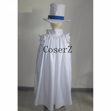 Detective Conan Kaito Kid Gentleman Thief White Suit for kids Cosplay Costume