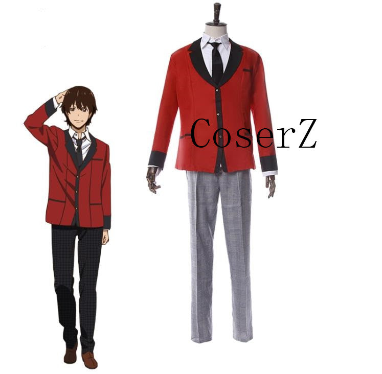 Kakegurui Compulsive Gambler Cosplay Costume Halloween Costume