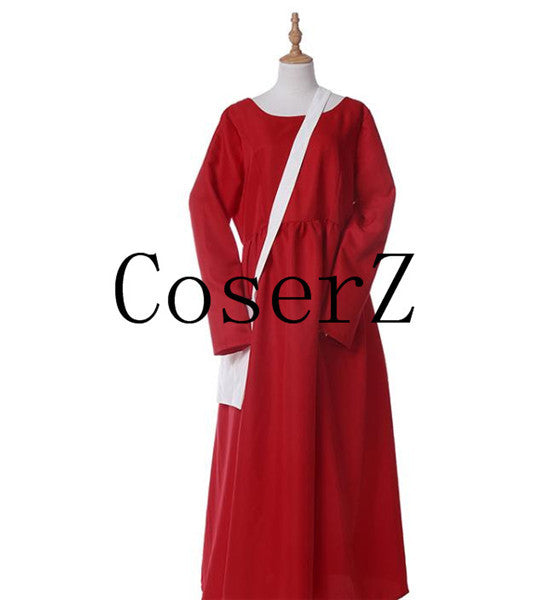 red handmaid dress Handmaid's Tale Women's Costume | TV Show Costumes | Adult | Womens | L/XL | Red/White