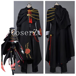 Code Geass Lelouch Cosplay Code Geass Lelouch of the Rebellion Code Black in Ashford Cosplay Costume