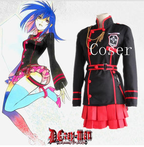 D.Gray-man Linali Lenalee Cosplay Costume Halloween Costume