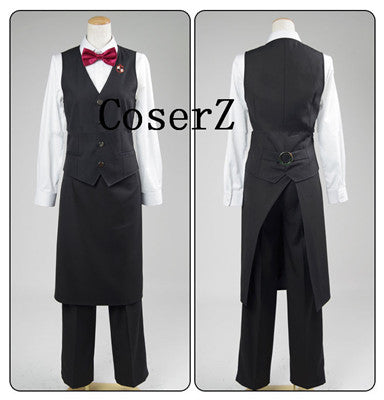 Death Billiards Death Parade Dequim Bartender Uniform Cosplay Costume