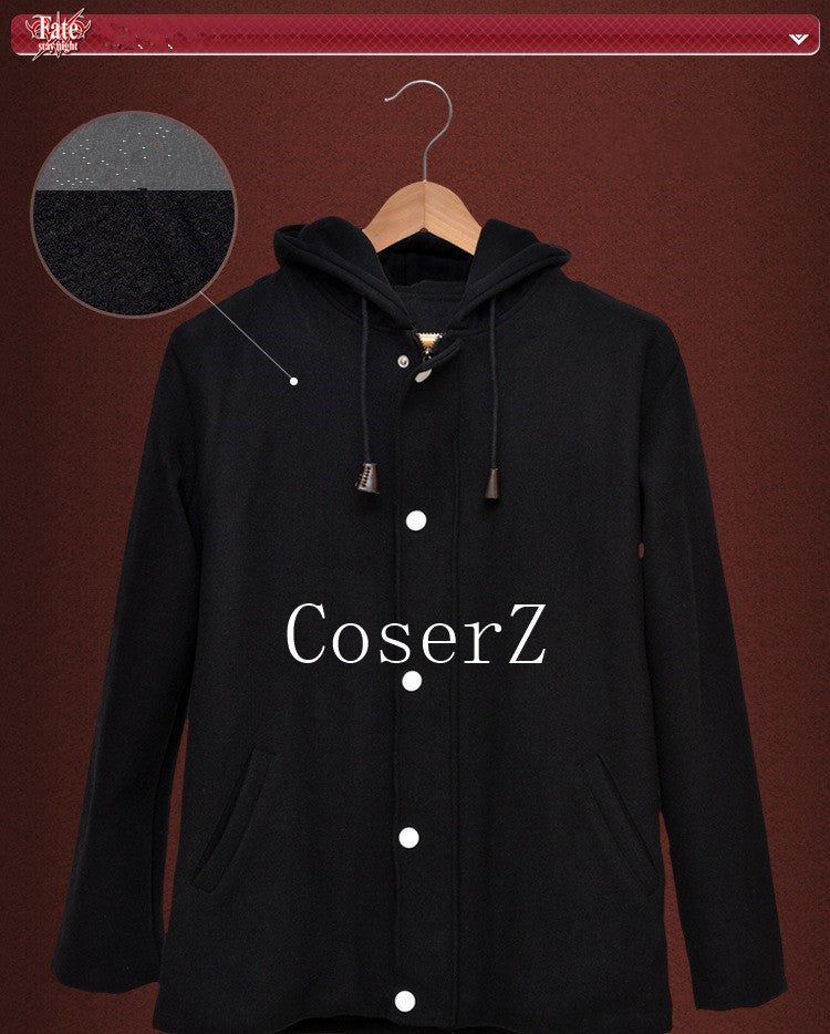 Anime Fate Stay Night Emiya Shirou Hoodie Cosplay Costume
