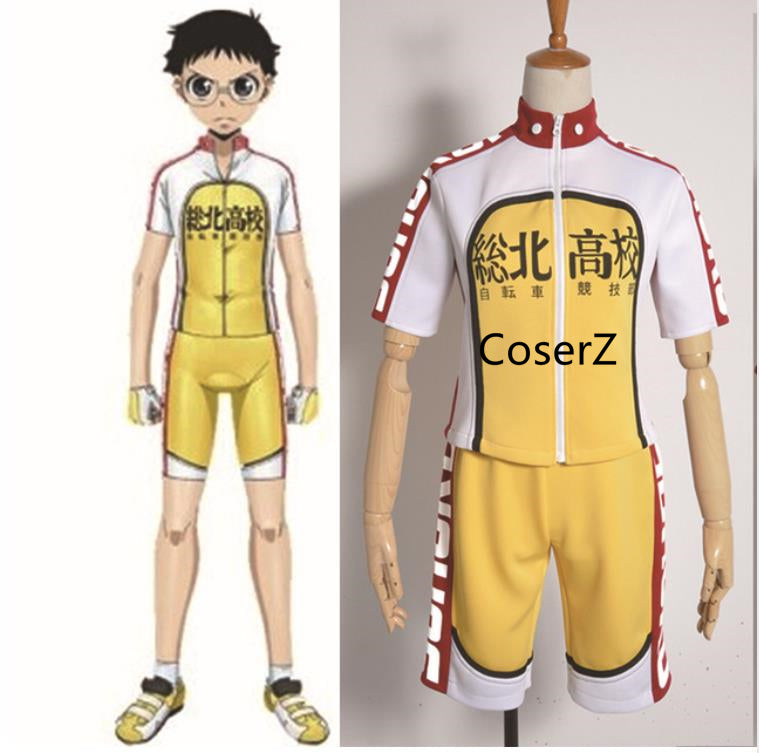 Yowamushi Pedal Sohoku Shunsuke Imaizumi Bicycle Race Sports Suit Bike Cosplay Costumes