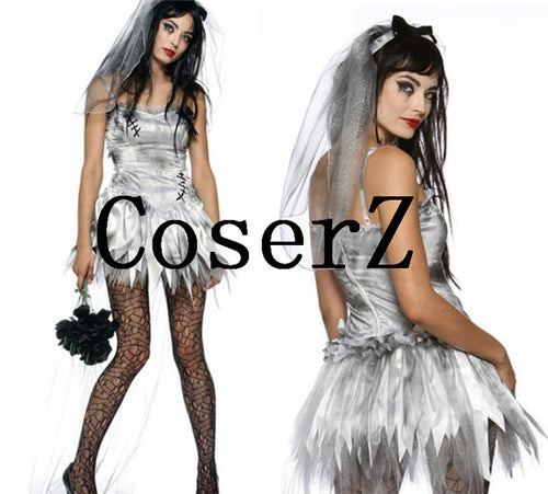Corpse Bride Masquerade Zombie Cosplay Costume