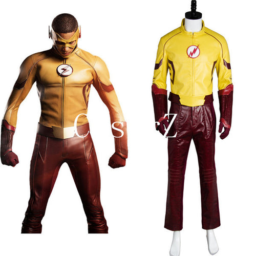 Young Justice Season 2 Flash Outfit Carnival Cosplay Costume