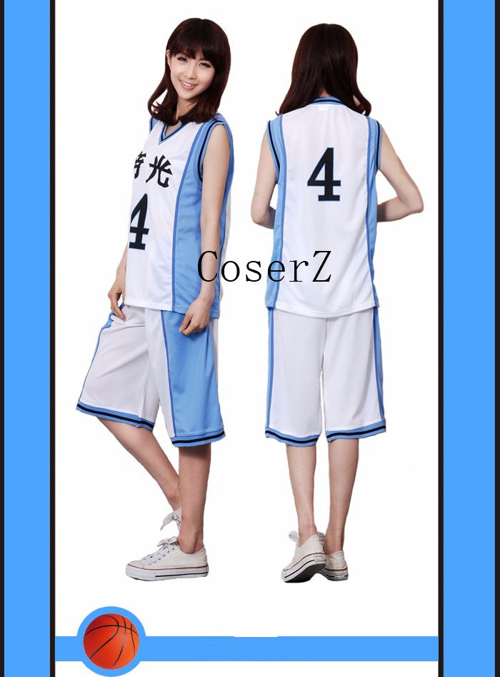 KUROKO'S BASKET BALL Kuroko no Basuke Teiko School #4 5 6 7 8 15 Akashi Seijyuurou Uniforms Cosplay Costume
