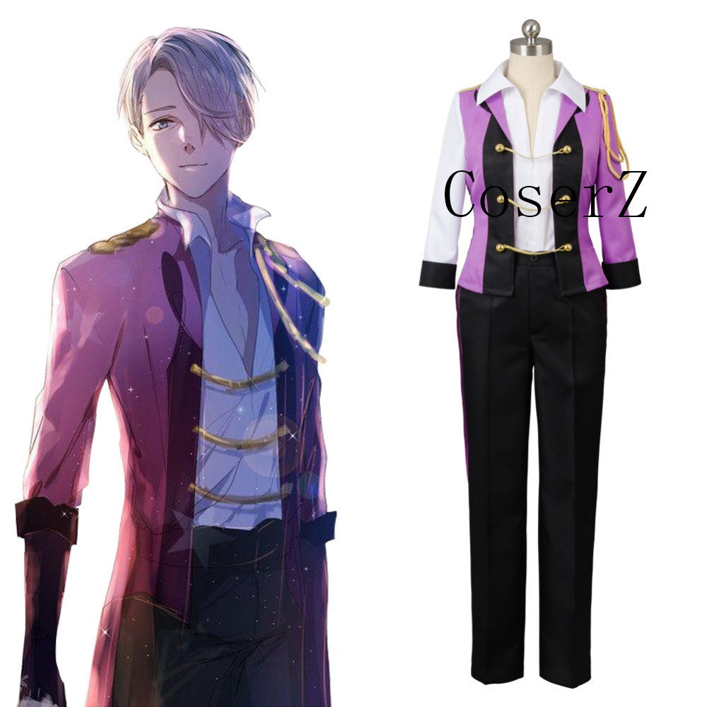 Yuri on Ice Victor Nikiforov Cosplay Uniform Suit Cosplay Costume