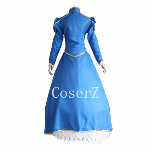 Anime Fate/Stay Night Saber Cosplay Costume Halloween Costume