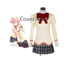 Magical Girl Puella Magi Madoka Magica Kaname Madoka Cosplay Costume