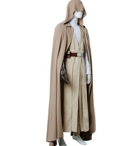 Star Wars 8 The Last Jedi Luke Skywalker Halloween Carnival Cosplay Costume