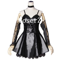 Death Note Misa Amane Imitation Leather Cosplay Costumes