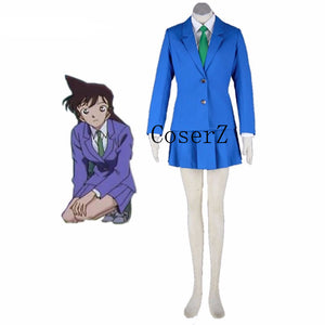 Detective Conan Mouri Ran Cosplay Costume Halloween Costume