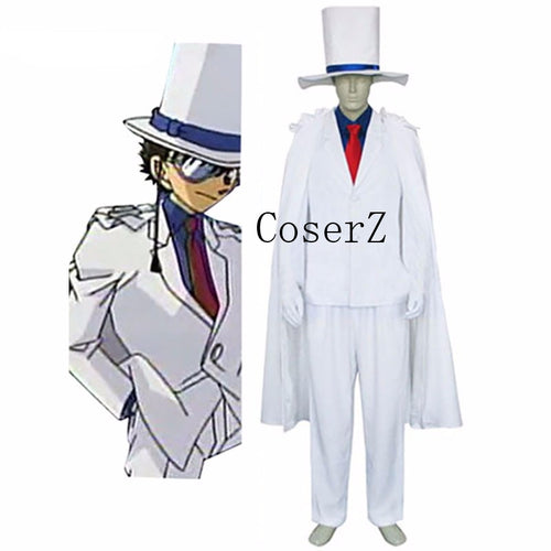 Detective Conan Kaito Costume Kid Halloween Cosplay Costume