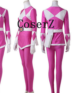 Power Ranger Mei Pink Ranger Zyuranger Ptera Ranger Cosplay Costumes