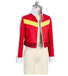 Voltron Legendary Defender Keith Red Jacket Top Coat Cosplay Costume