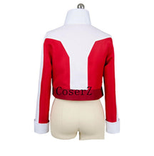 Voltron Legendary Defender Keith Red Jacket Top Coat Cosplay Costume