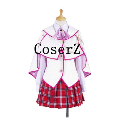 Daitoshokan no Hitsujikai Maho Mochizuki Uniform Clothing Cosplay Costume