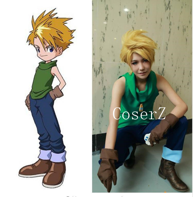 Digimon Adventure Digital Monster  Yamato Ishida Cosplay Costume