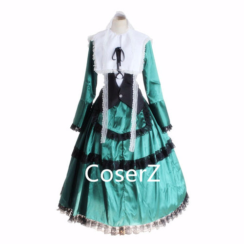 Anime Rozen Maiden Jade Stern Cosplay Costume Halloween Costume